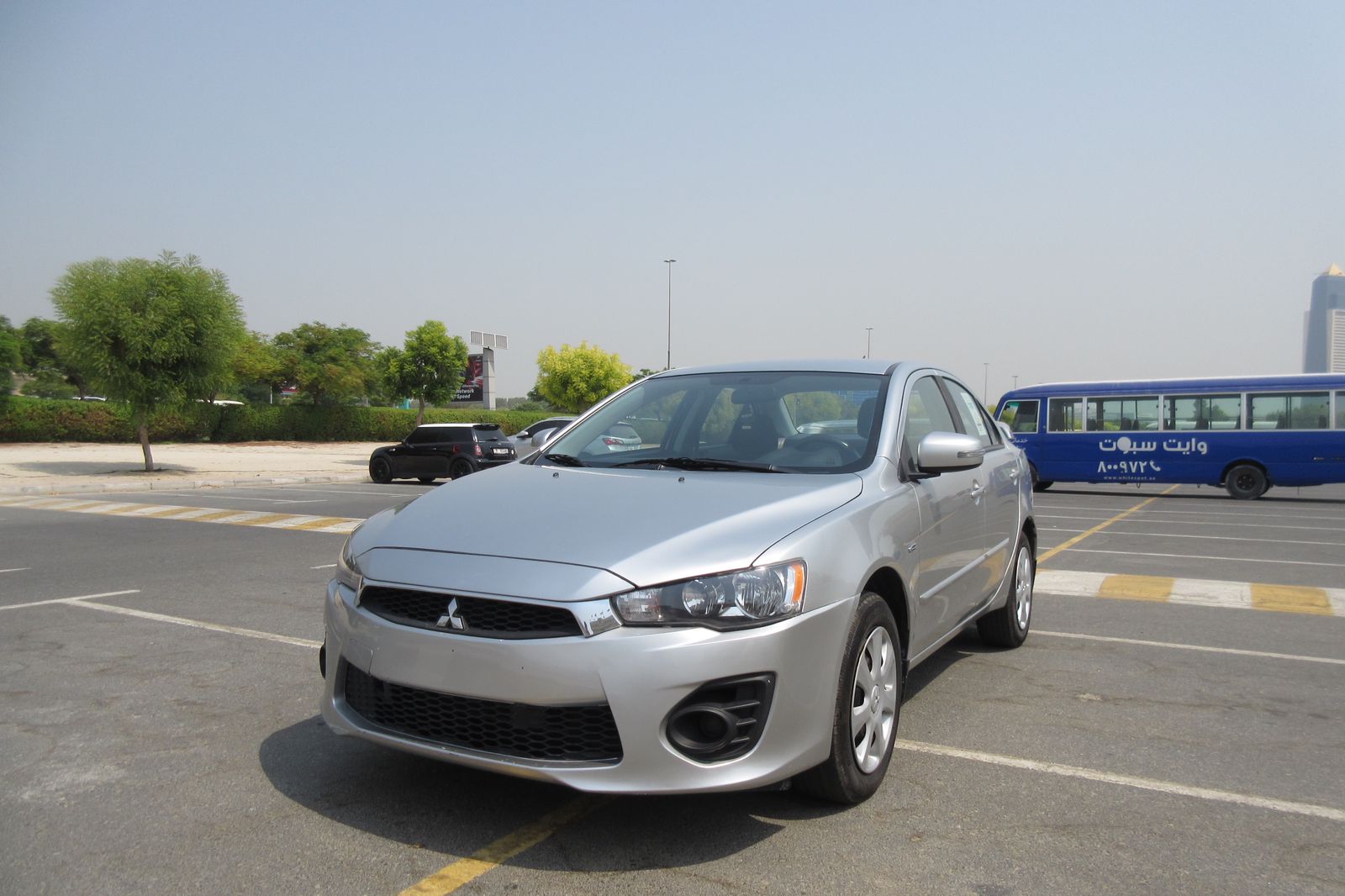 Mitsubishi lancer 2017 silver used car for sale Kargal Used cars