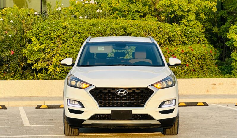Hyundai Tucson white 2020 full