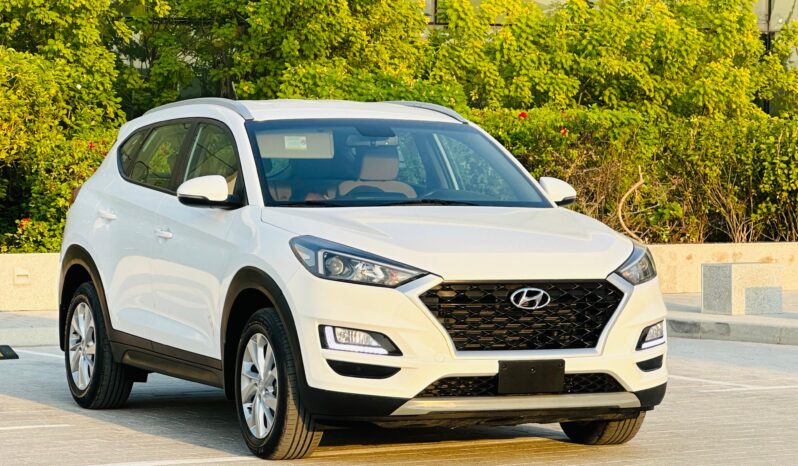 Hyundai Tucson white 2020 full