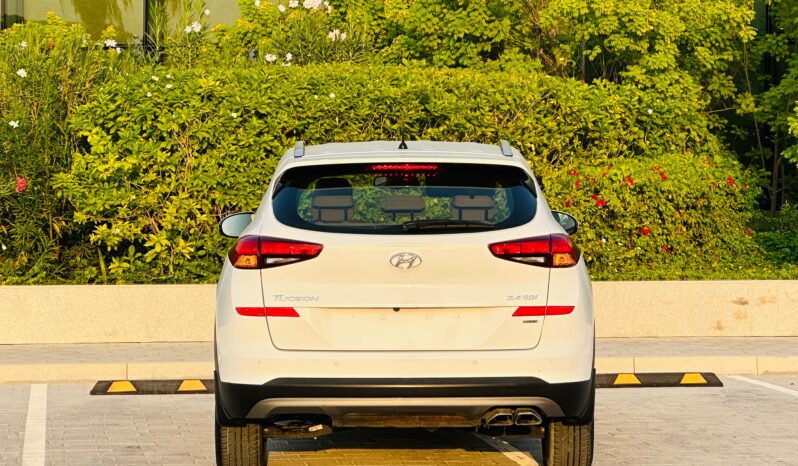 Hyundai Tucson white 2020 full
