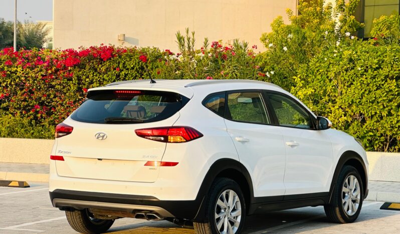 Hyundai Tucson white 2020 full