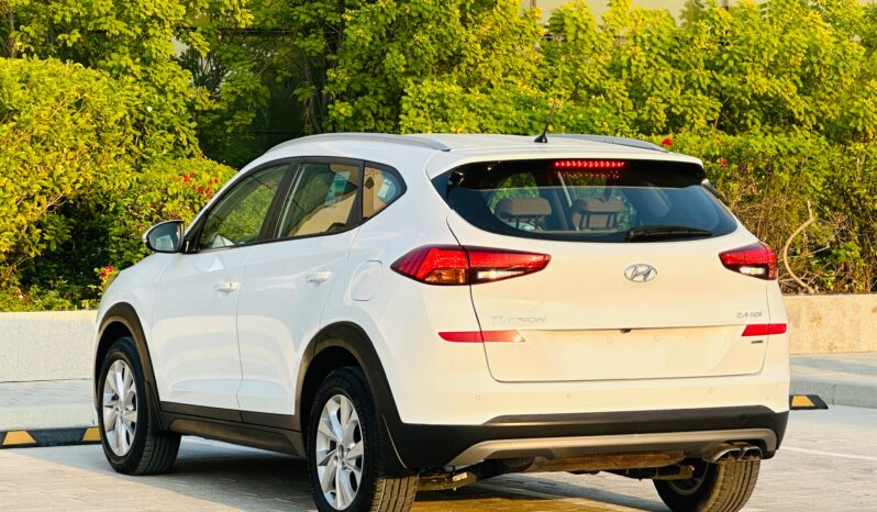 Hyundai Tucson white 2020 full