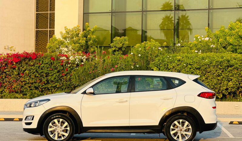 Hyundai Tucson white 2020 full